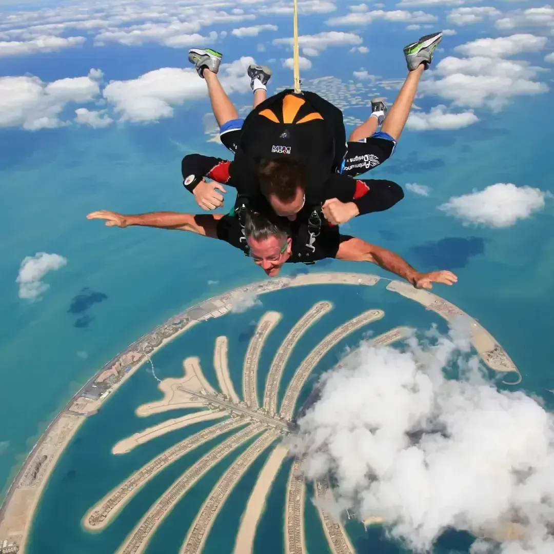 Tandem Skydive At The Palm Dubai