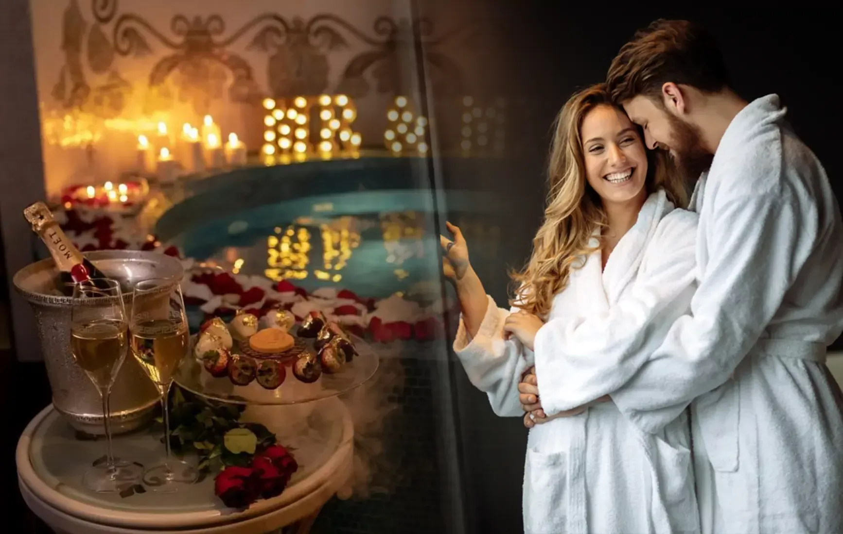 Love is... The Versace Couple Spa Journey